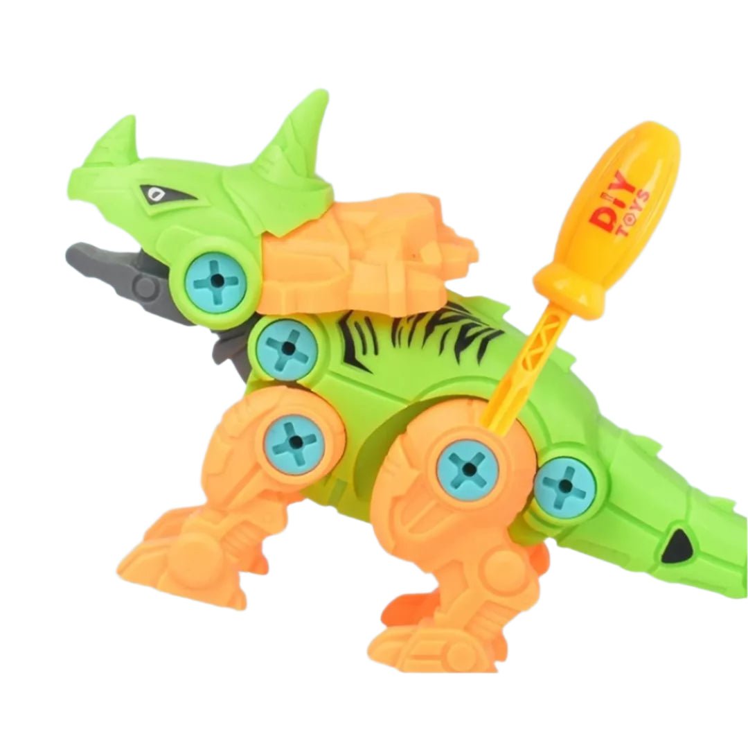 4 ديناصورات قابلة للفك والتجميع - KIDSBOX