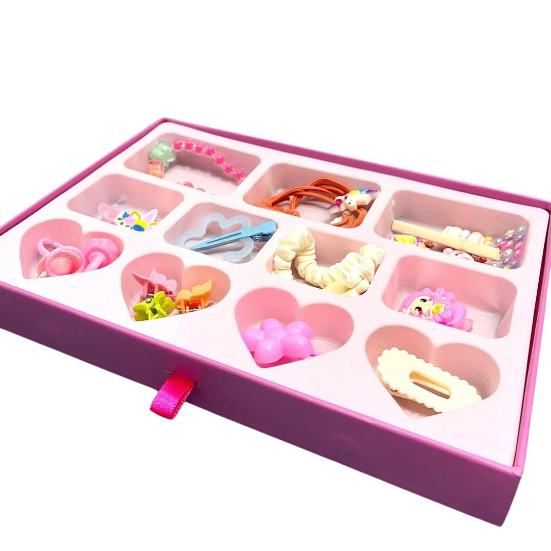 علبة مكياج طبي للأطفال 3 جرارات و57 قطعة - KIDSBOX