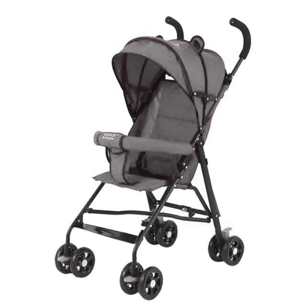 عربة بيبي قابلة للطي 4 عجلات ومقبضان - سكني - NOIA