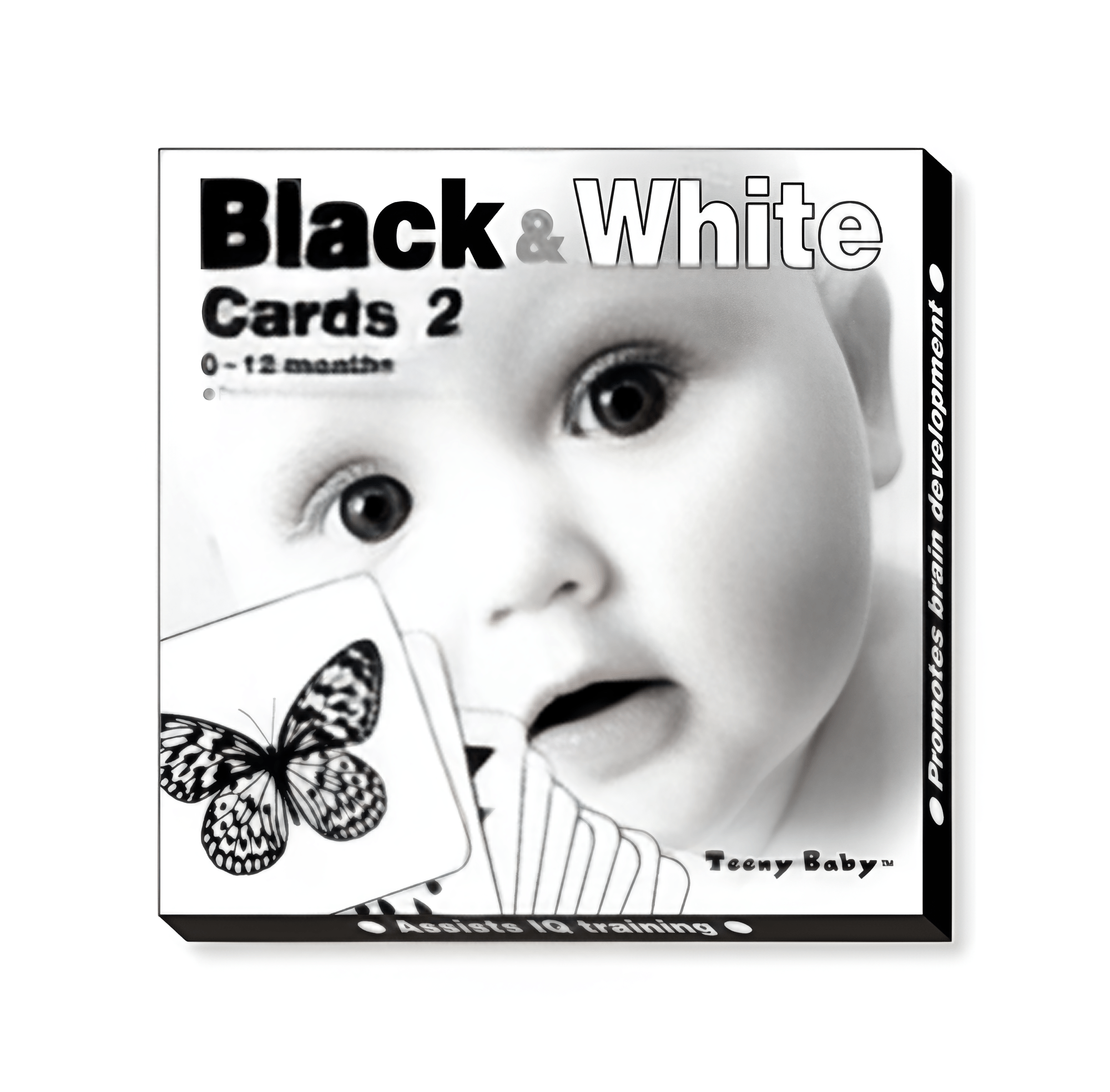 بطاقة الطفل - ابيض واسود - NOIA