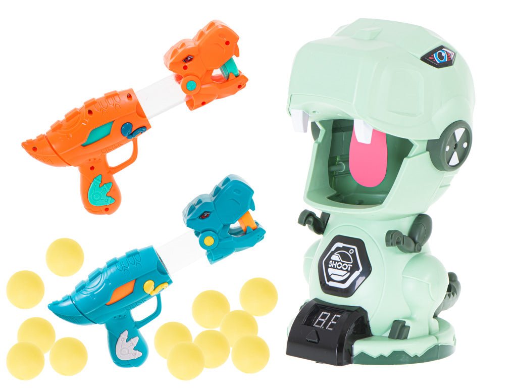 لعبة تصويب ديناصور مع 20 كرة | KIDSBOX لعبة تصويب ديناصور مع 20 كرة | KIDSBOX