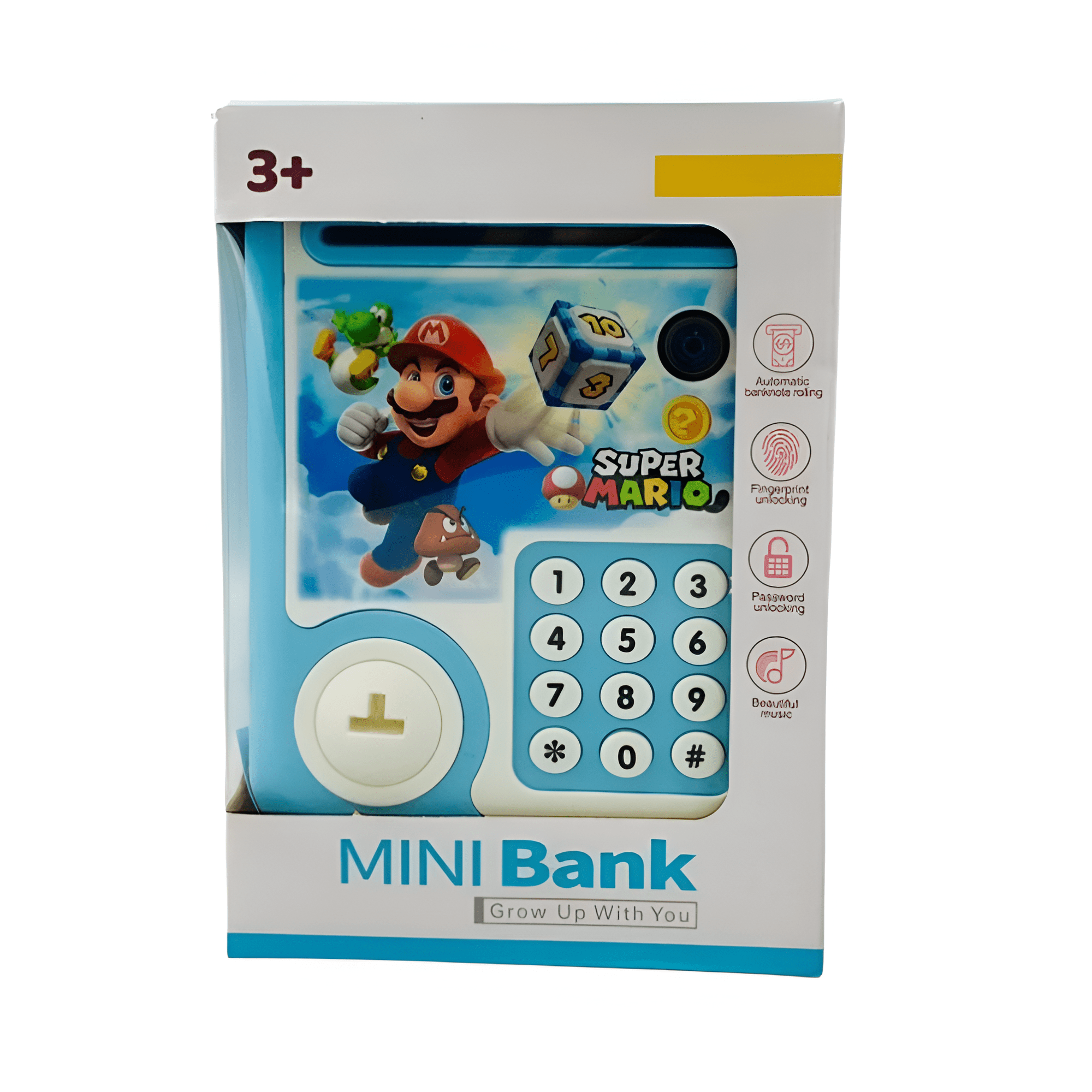 حصالة ببصمة و باسورد - سوبر ماريو - NOIA