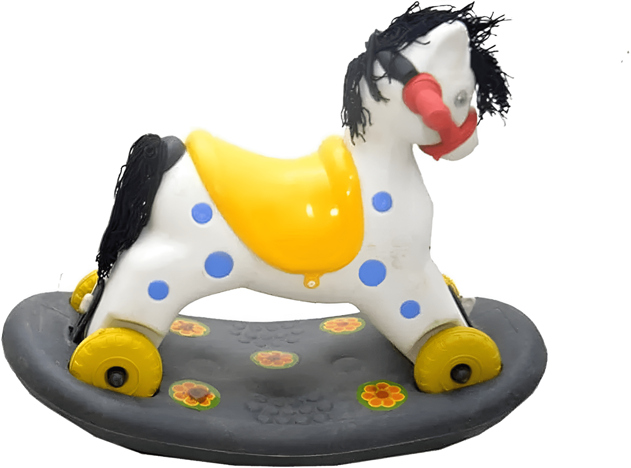 حصان هزاز بمقابض وقاعدة متحركة | baby toys حصان هزاز بمقابض وقاعدة متحركة | baby toys