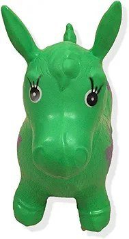 حصان نطاط نفخ - اخضر - NOIA