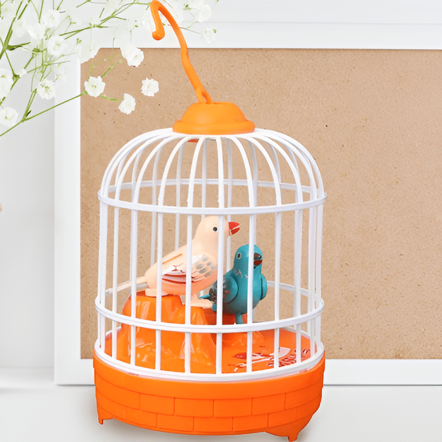 قفص العصافير تغريد وتقليد وإضاءة - KIDSBOX