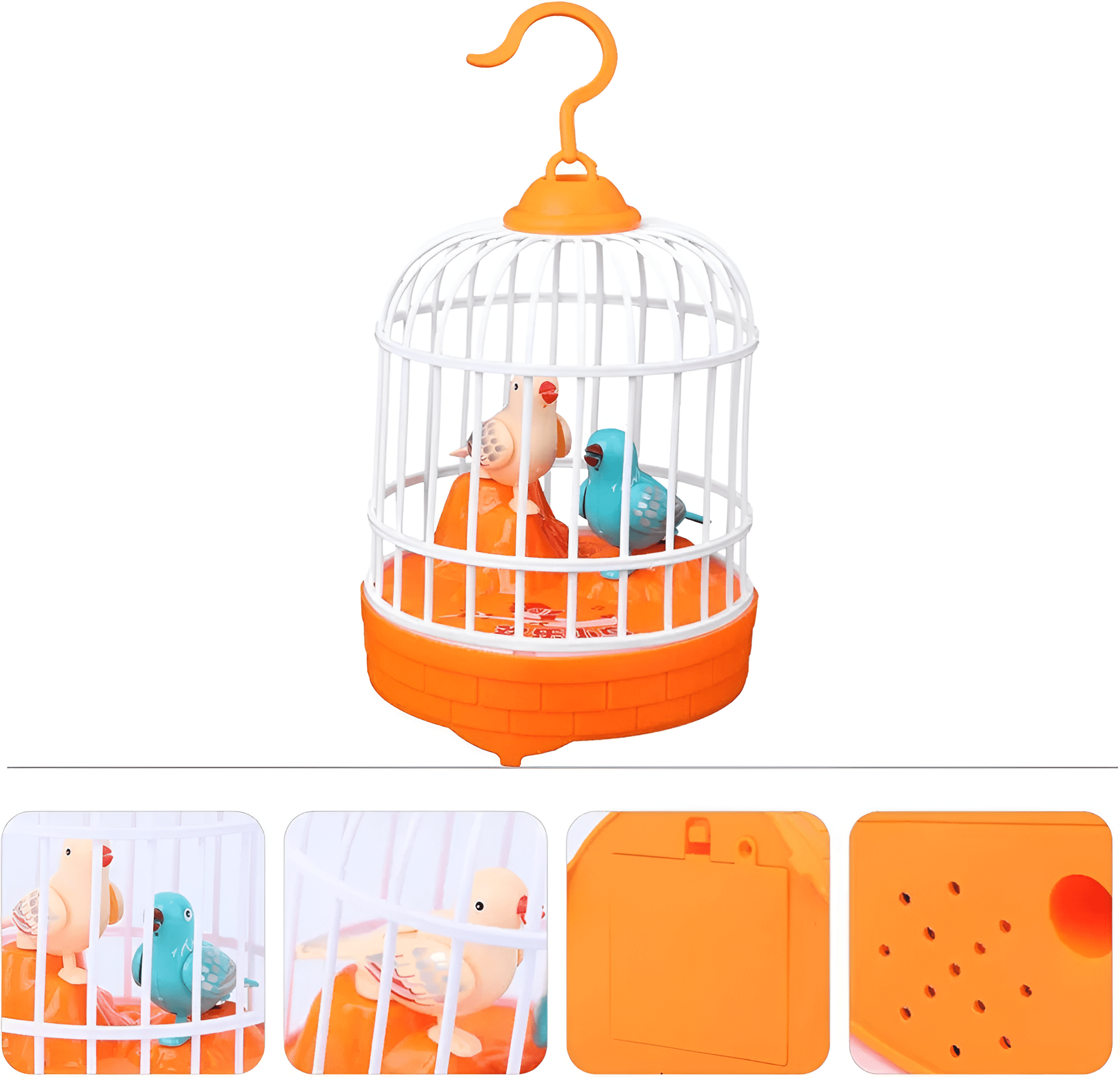 قفص العصافير تغريد وتقليد وإضاءة - KIDSBOX