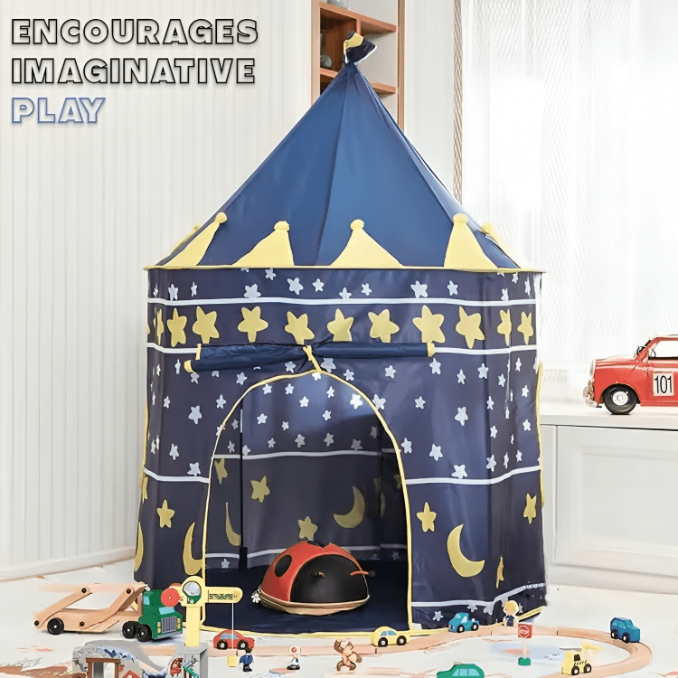خيمة هندية أزرق + 10 طابات | KIDSBOX خيمة هندية أزرق + 10 طابات | KIDSBOX