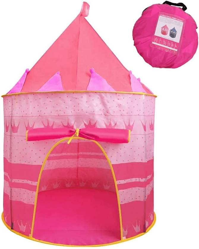 خيمة هندية زهري + 10 طابات | KIDSBOX خيمة هندية زهري + 10 طابات | KIDSBOX