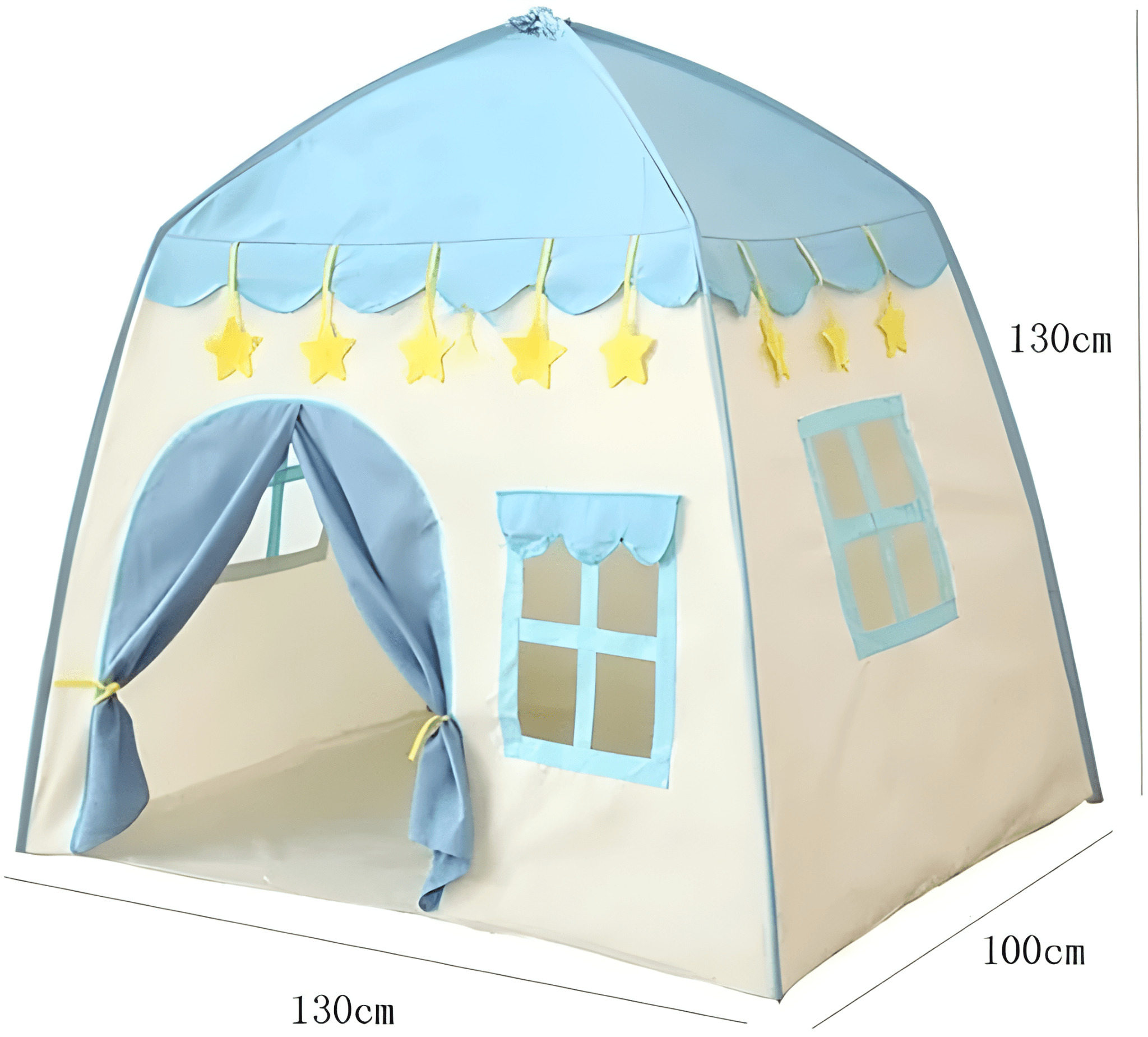 خيمة القلعة أزرق + 10 طابات | KIDSBOX خيمة القلعة أزرق + 10 طابات | KIDSBOX