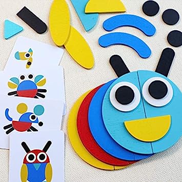لعبة بازل المنتسوري - KIDSBOX