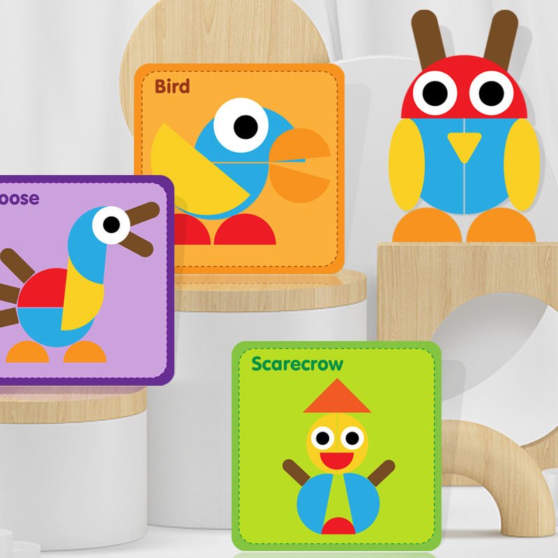 لعبة بازل المنتسوري - KIDSBOX