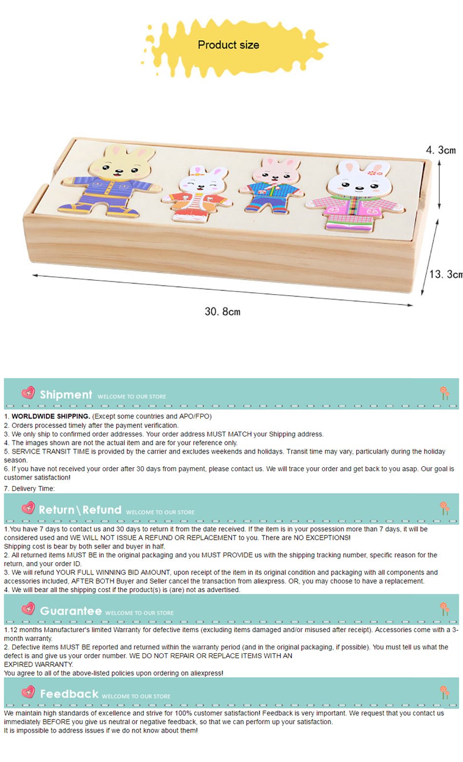 لعبة تلبيس الارنوب ومعرفة المشاعر - KIDSBOX