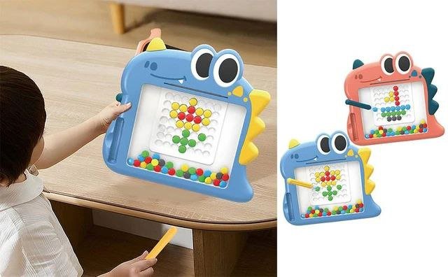 لوحة رسم مغناطيسية (ازرق) | KIDSBOX لوحة رسم مغناطيسية (ازرق) | KIDSBOX