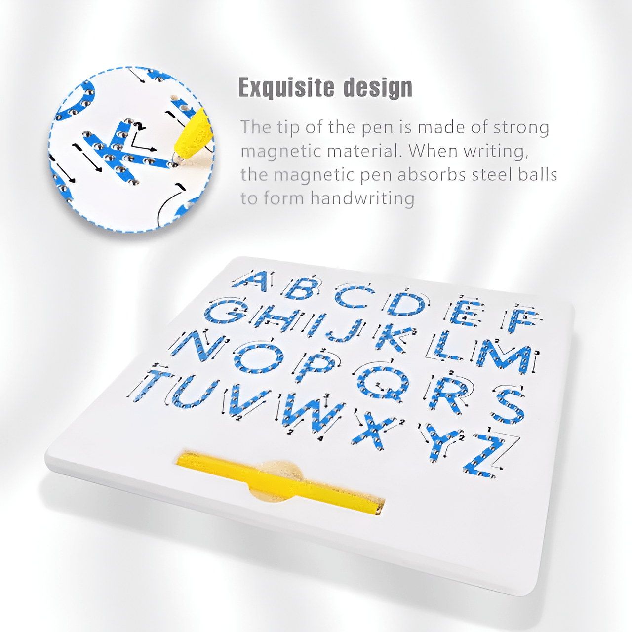 لوح تعليم الكتابة المغناطيسي - انحليزي - NOIA