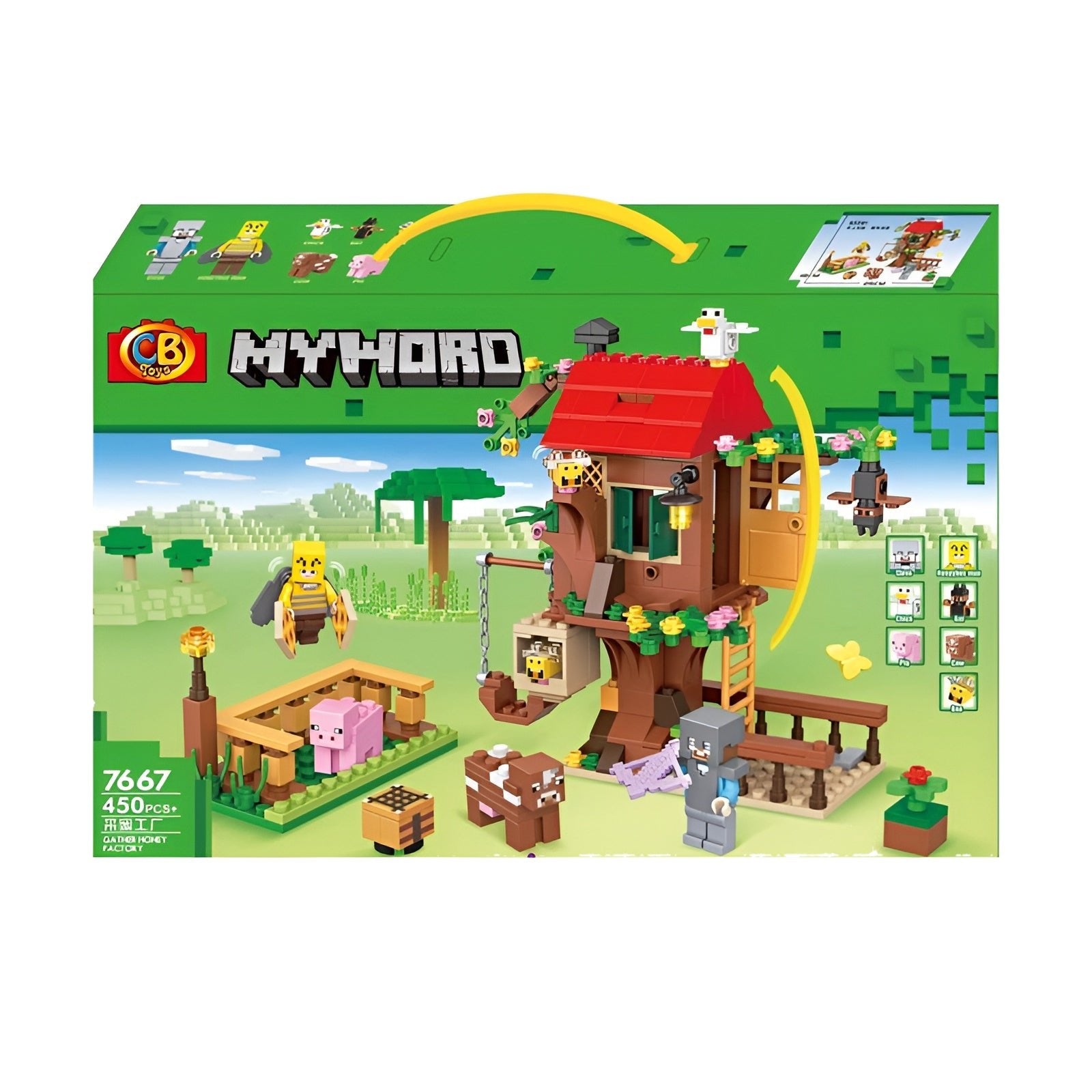 ليجو ماين كرافت - 450 قطعة - NOIA