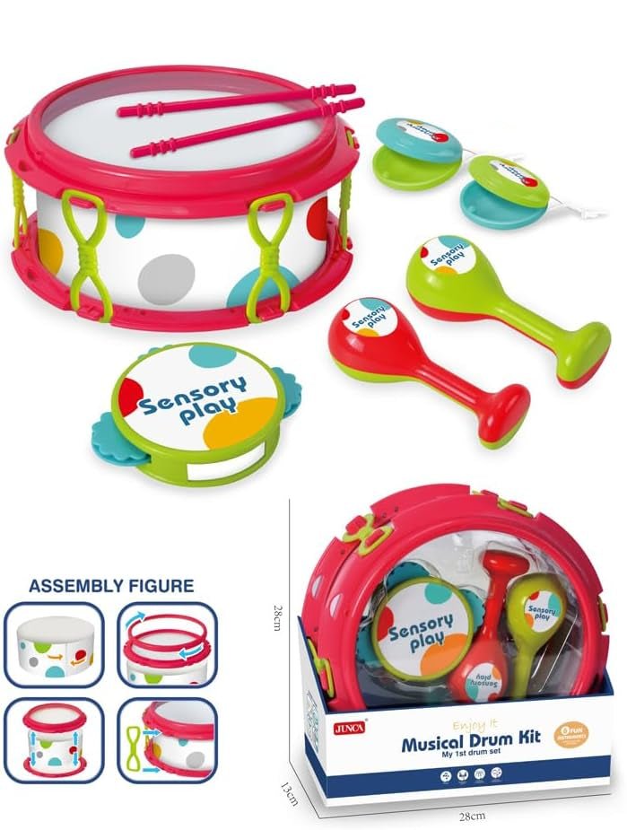 مجموعة طبل موسيقية | KIDSBOX مجموعة طبل موسيقية | KIDSBOX
