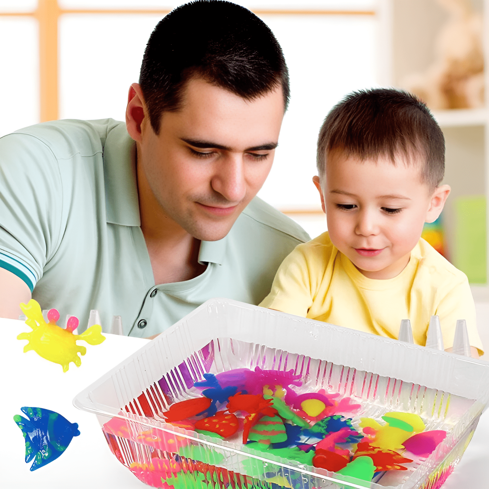 مجموعة تكوين الحيوانات البحرية بالمياه السحرية - KIDSBOX