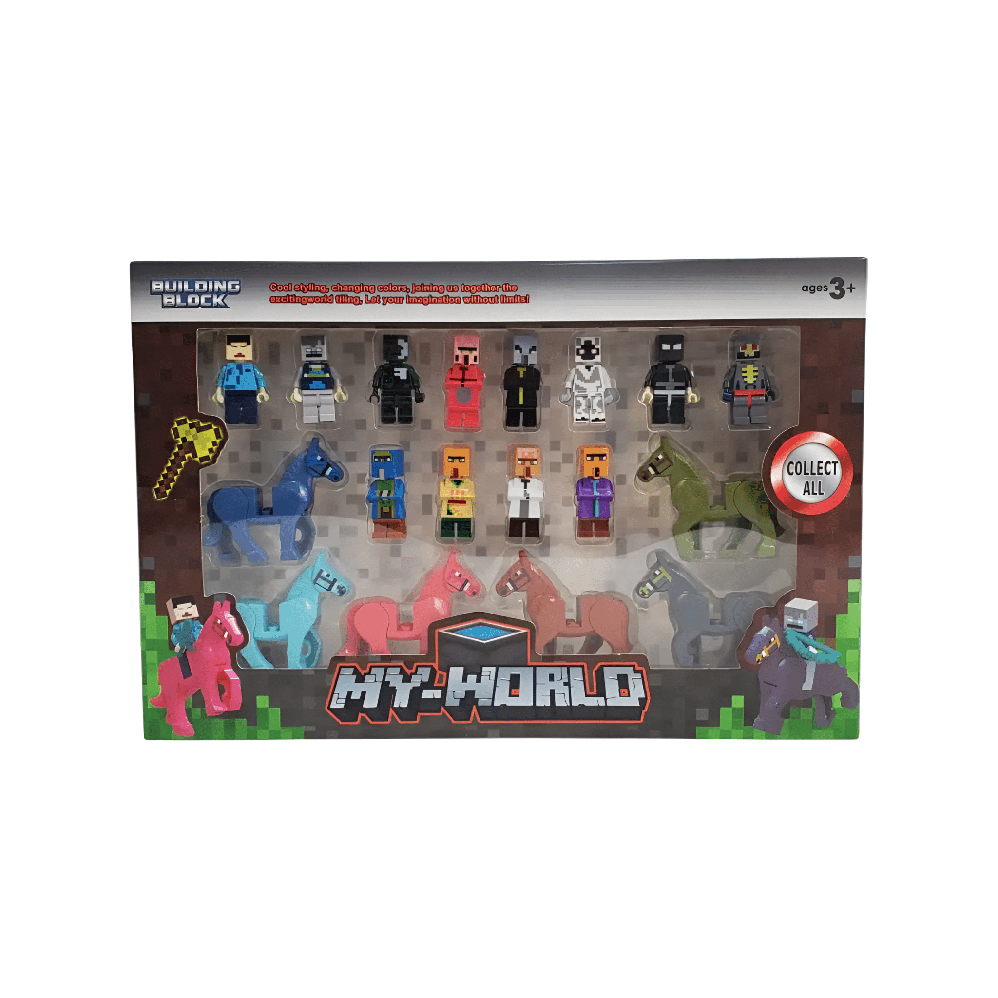 مكعبات ماين كرافت المغناطيسية - NOIA