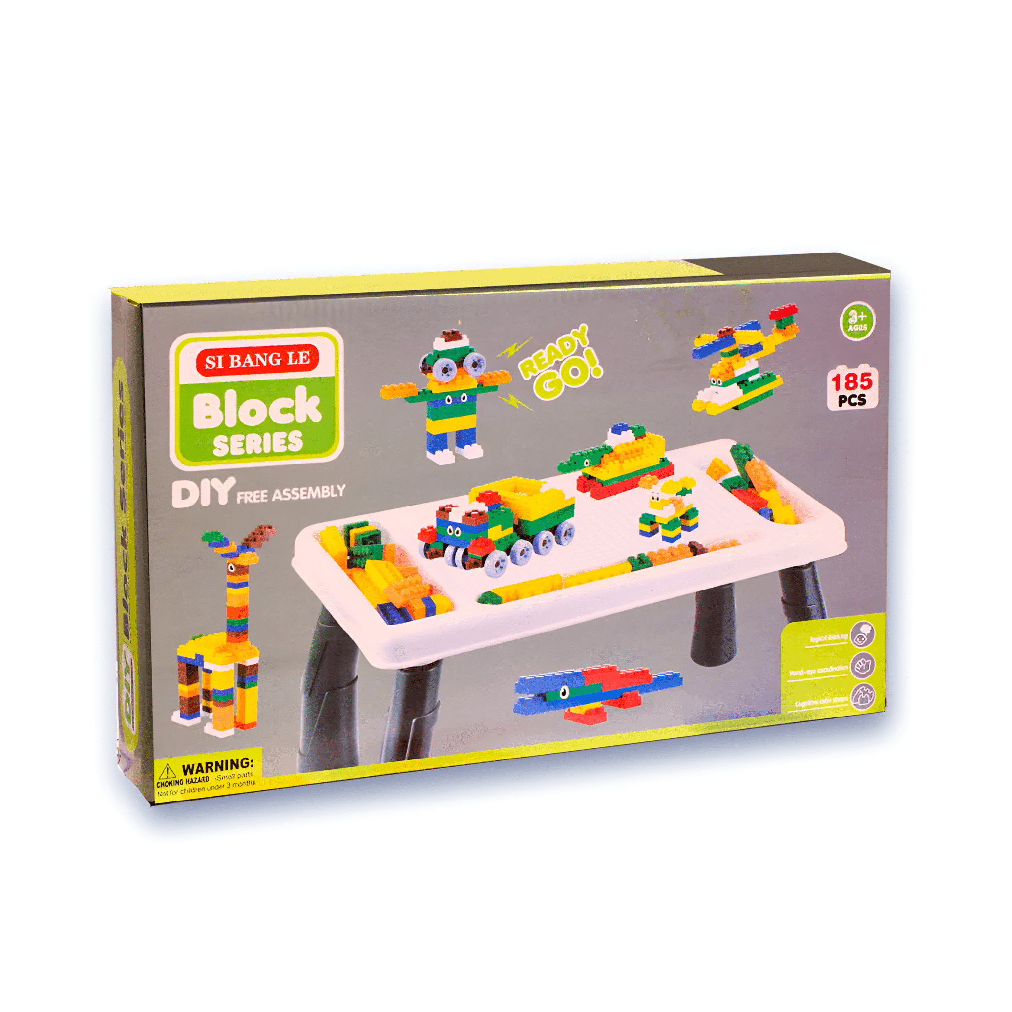 طاولة ليجو 185 قطعة | KIDSBOX طاولة ليجو 185 قطعة | KIDSBOX